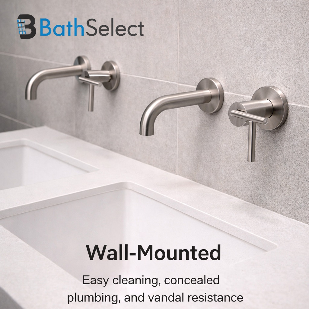 Wall mounted touchless